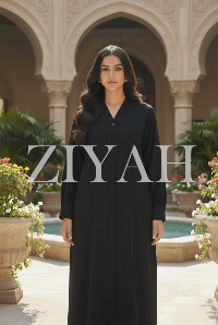 Front Open Abaya