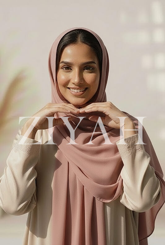 Chiffon Georgette - Light Pink