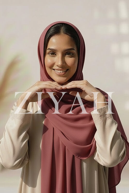 Chiffon Georgette - Rose Pink