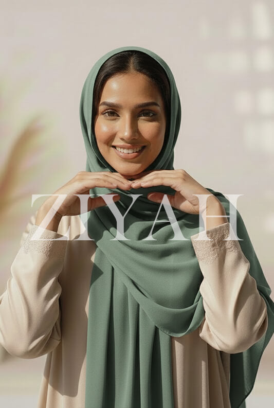 Chiffon Georgette - Sea Green