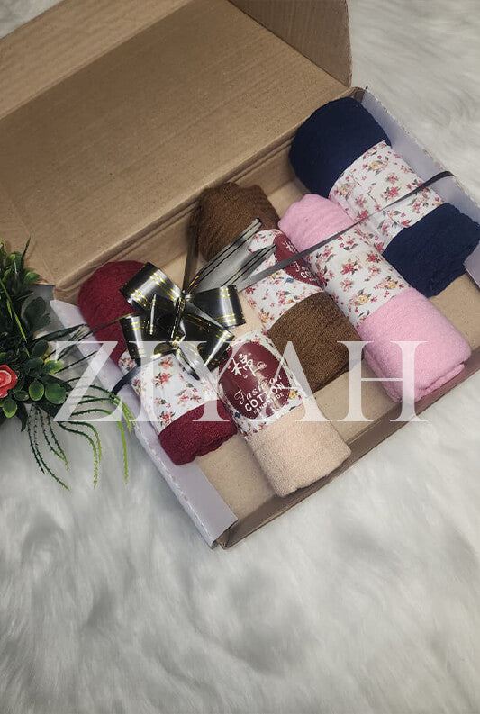 Crimps Hijab - Bundle of 5