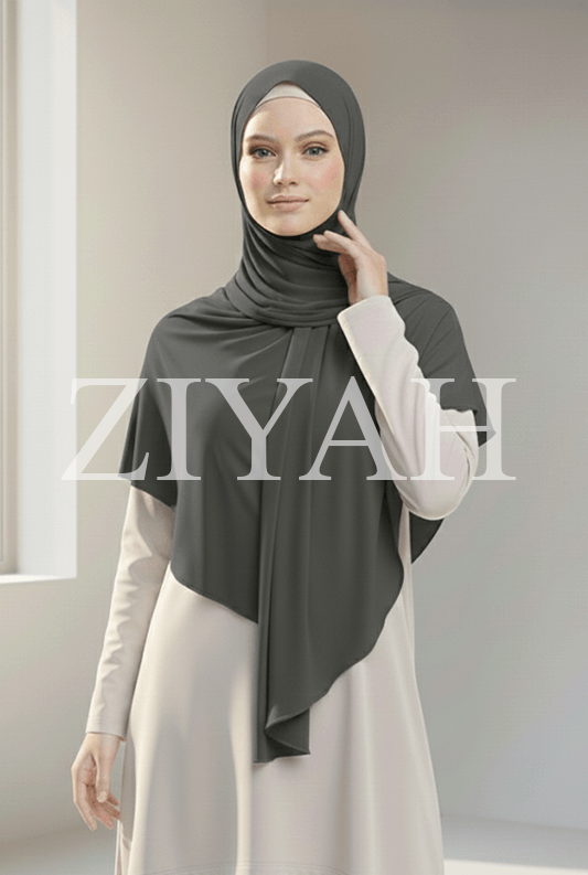 Plain Jersey - Charcoal