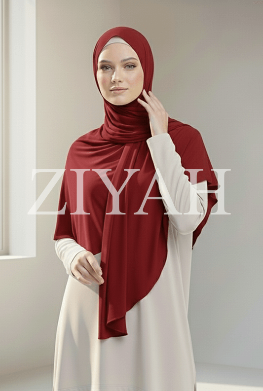 Plain Jersey - Maroon