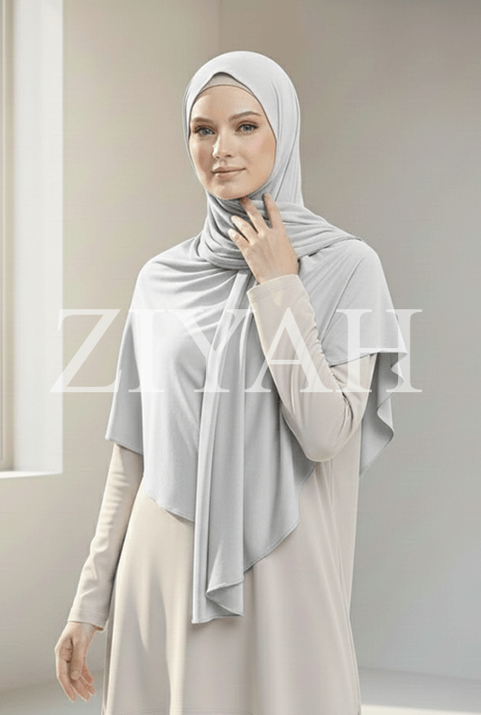 Plain Jersey - Silver