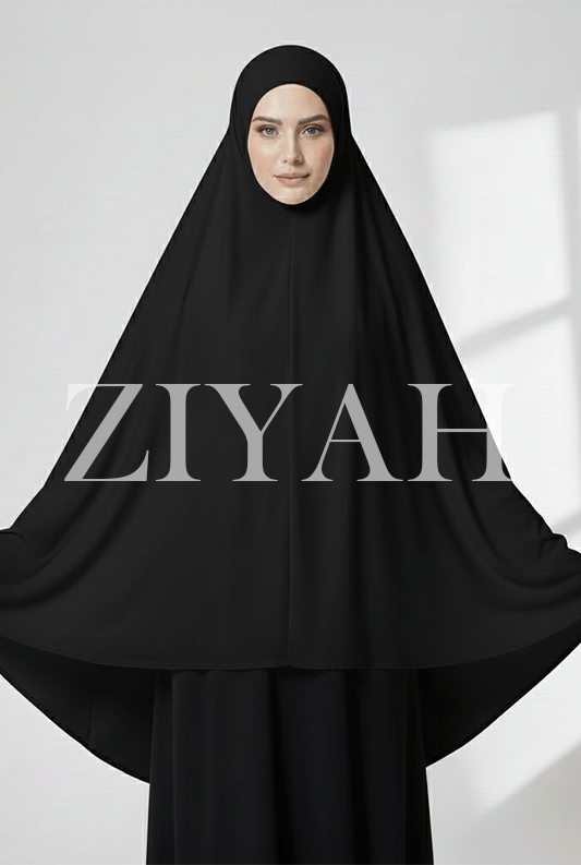 Makhna Hijab - Black