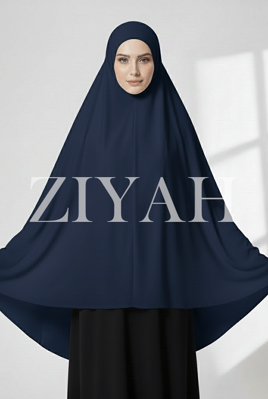 Makhna Hijab - Navy Blue