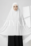 Makhna Hijab - White
