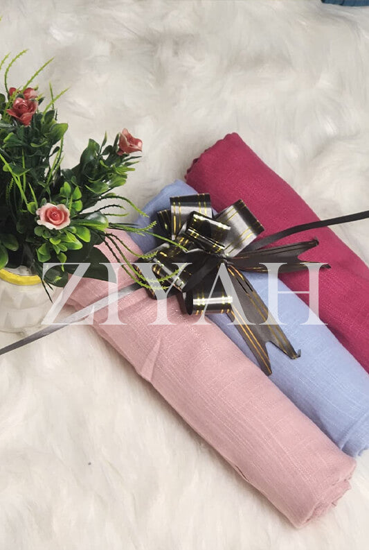 Turkish Lawn Hijab - Bundle of 3
