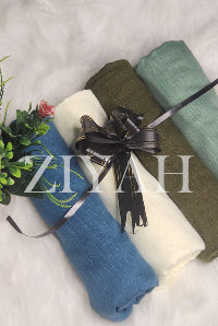 Turkish Lawn Hijab - Bundle of 4