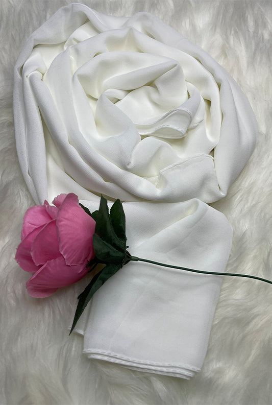 Chiffon Georgette - Off White