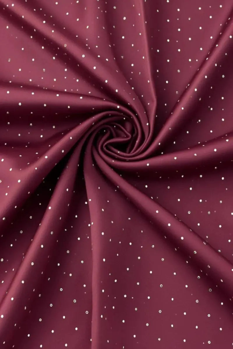 Stone Silk Hijab - Rose Pink