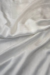 Crinkle Silk Hijab - Off White