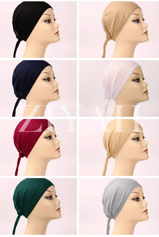 Tie-Back Hijab Cap