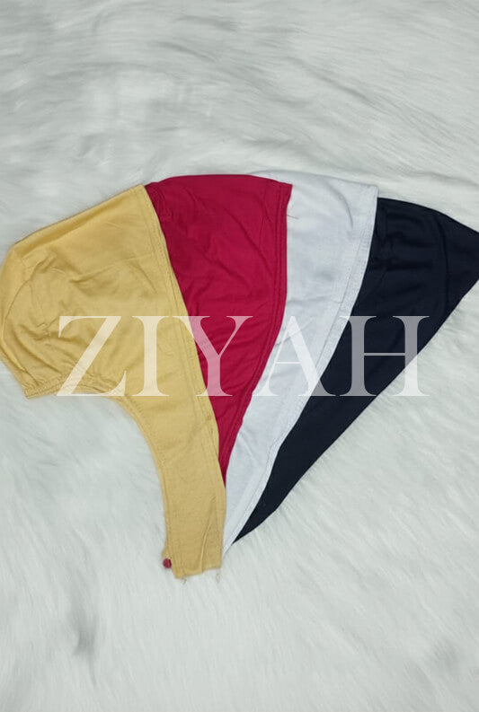 Tie-Back Hijab Cap - Pack of 6 & 12.