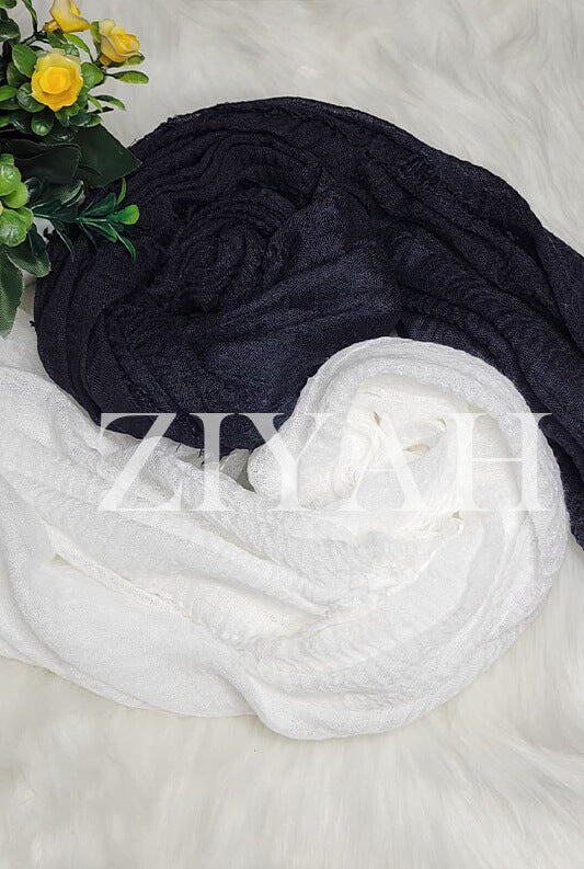 Crimps Hijab - Bundle of 2