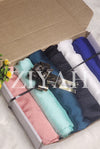 Crinkle Silk Hijab - Bundle of 6