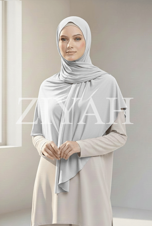Plain Jersey - Silver