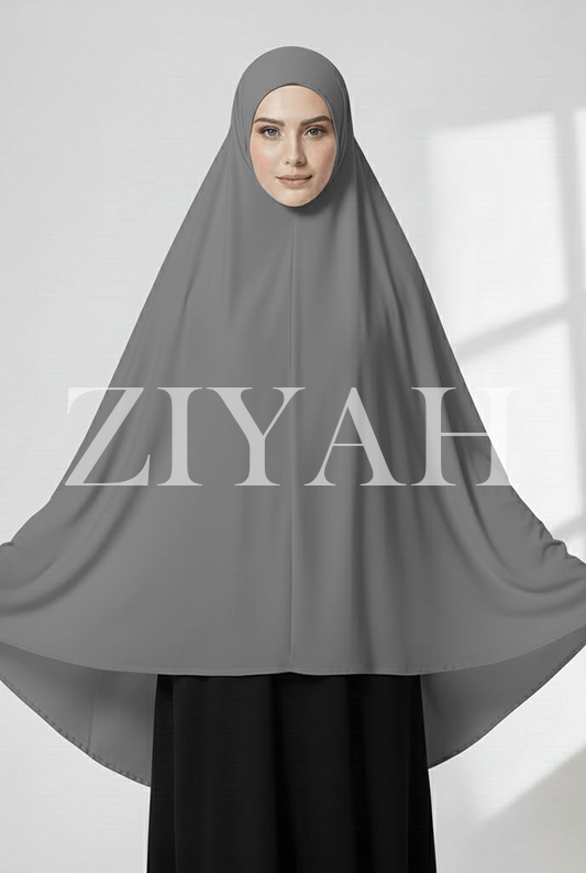 Makhna Hijab - Gray