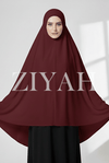 Makhna Hijab - Maroon