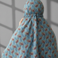 Namaz Chadars With Sleeves (Printed) - Blue Mix
