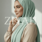 Turkish Lawn Hijab - Mint Green