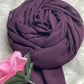 Chiffon Georgette - Burgandy