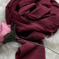 Chiffon Georgette - Maroon