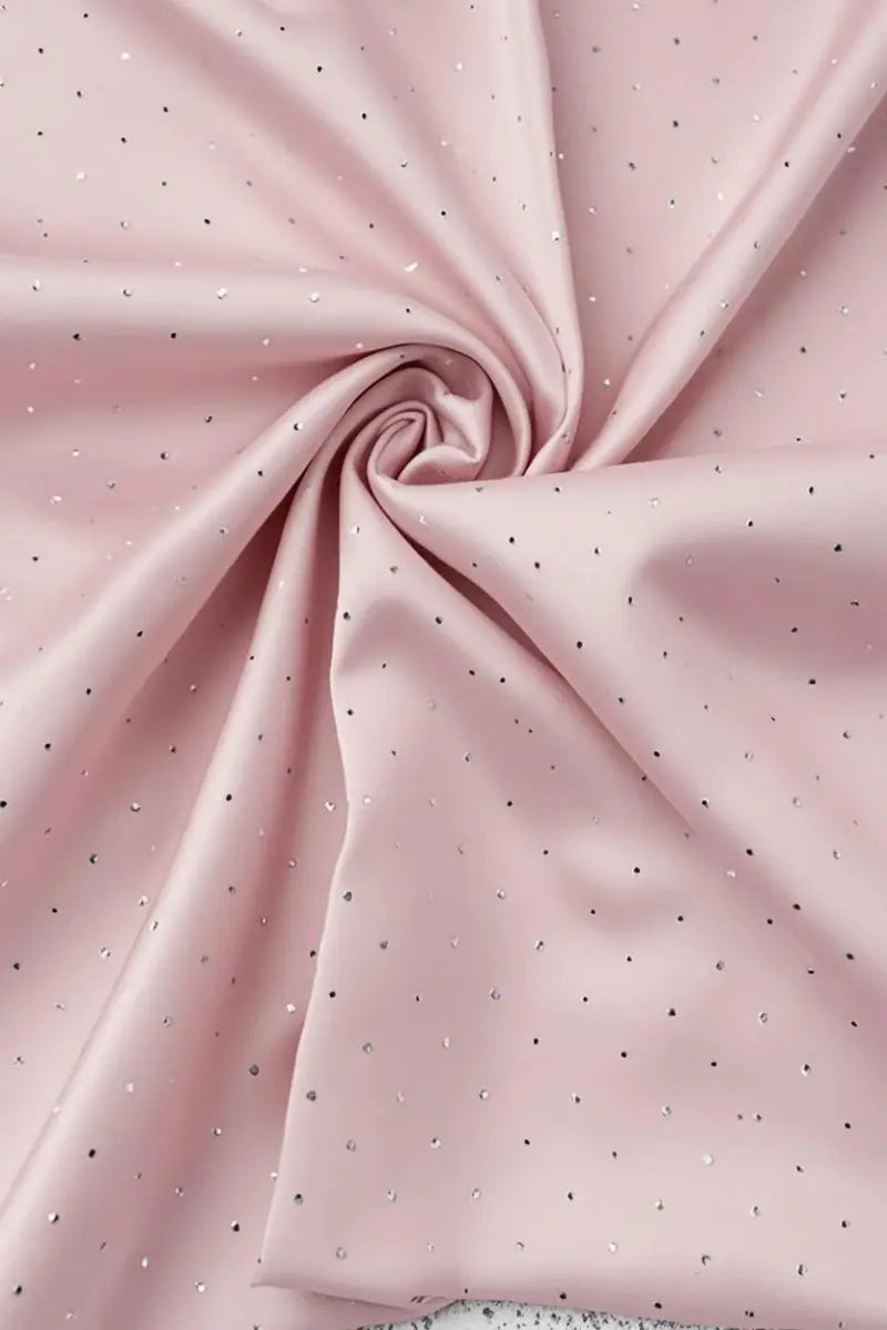 Stone Silk Hijab - Light Pink