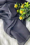 Chiffon Georgette - Black