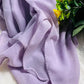 Chiffon Georgette - Light Lilac