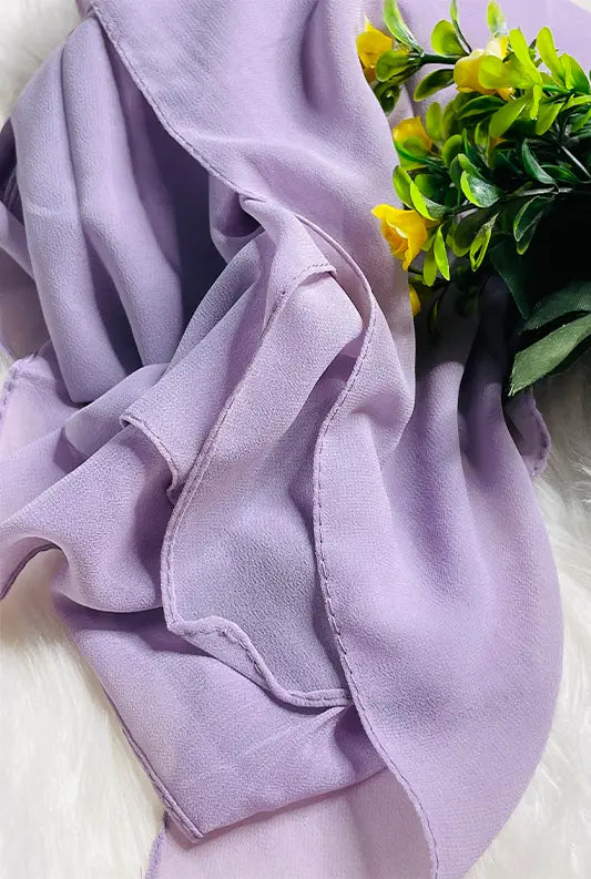 Chiffon Georgette - Light Lilac