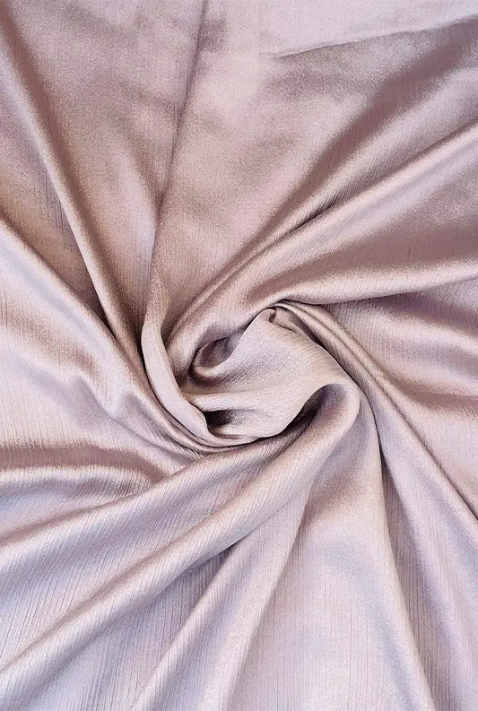 Crinkle Silk Hijab - Light Pink