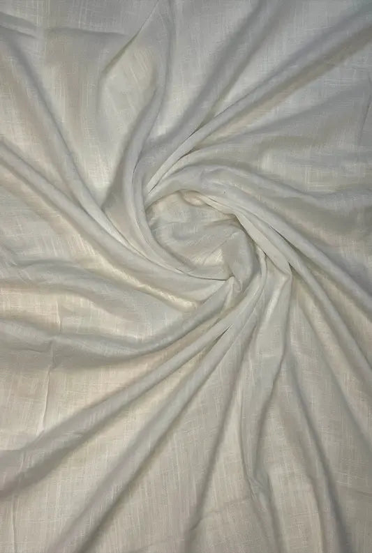 Turkish Lawn Hijab - Off White